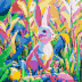 Colorful Bunny - Brick Art Mosaic Kit