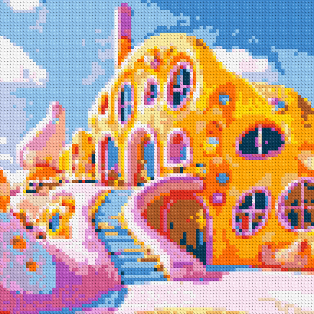 House in Candyland - Brick Art Mosaic Kit