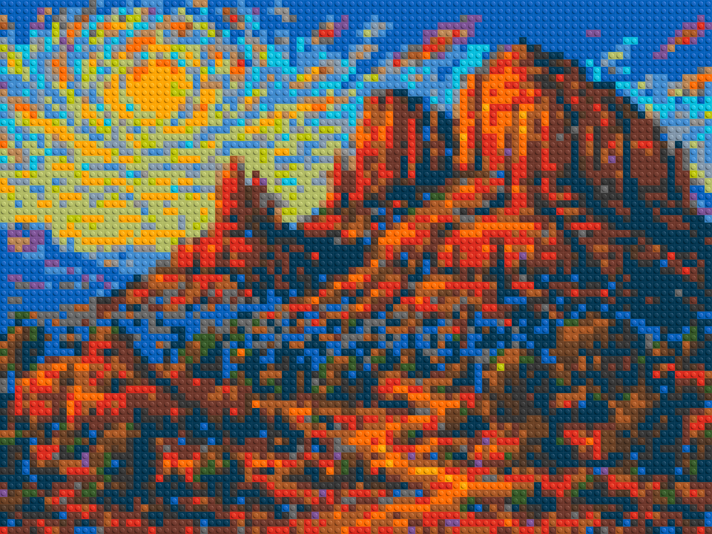 Sedona Red Rocks - Brick Art Mosaic Kit