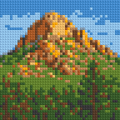 Mountain Landscape - Brick Art Mosaic Kit