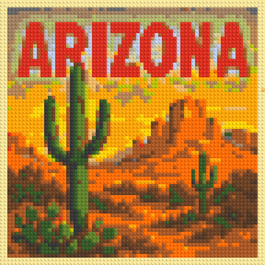 Arizona Landscape - Brick Art Mosaic Kit