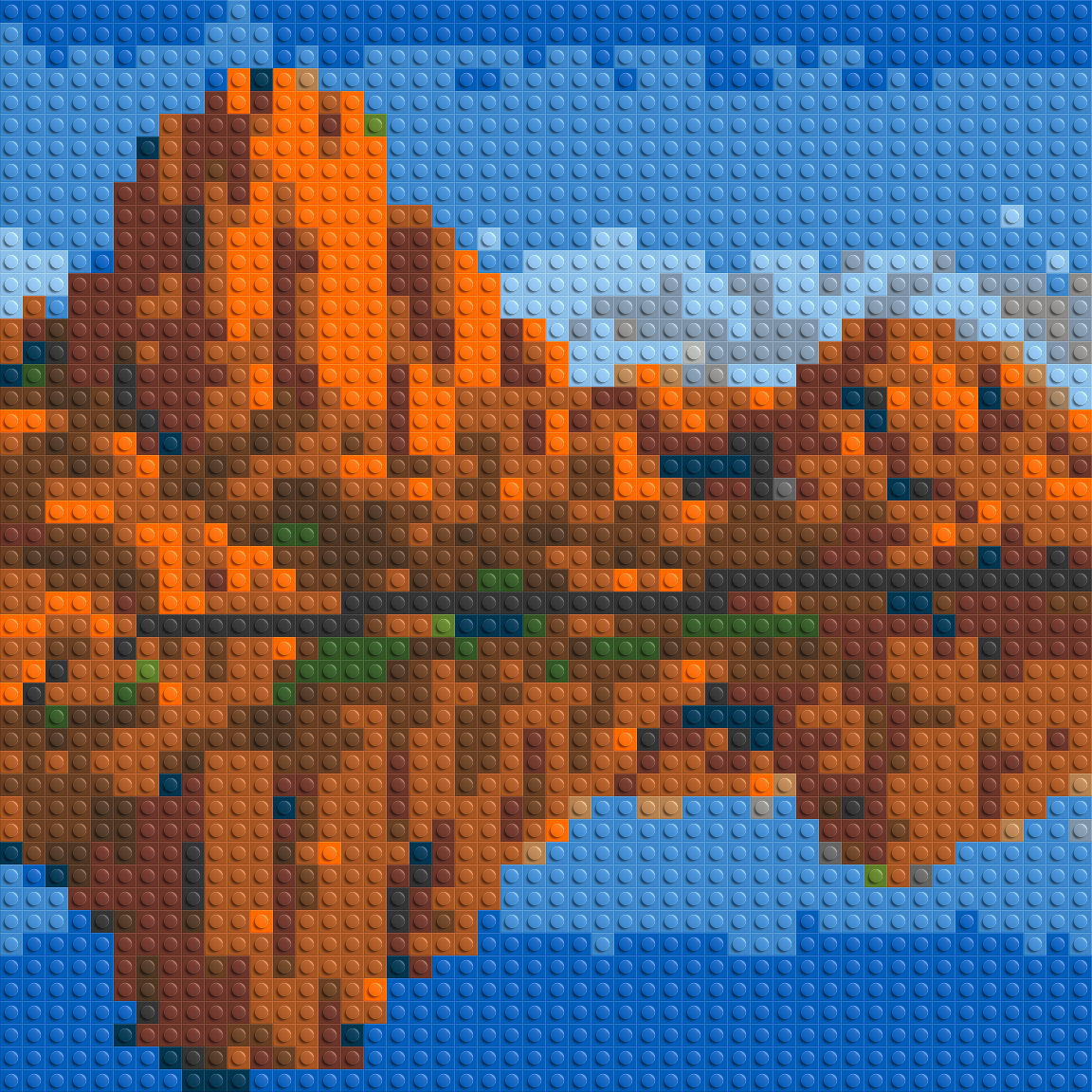 Arizona Landscape #2 - Brick Art Mosaic Kit