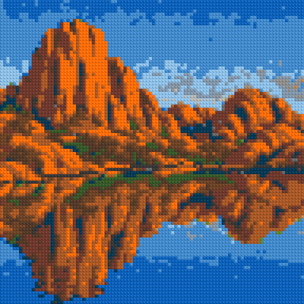 Arizona Landscape #2 - Brick Art Mosaic Kit