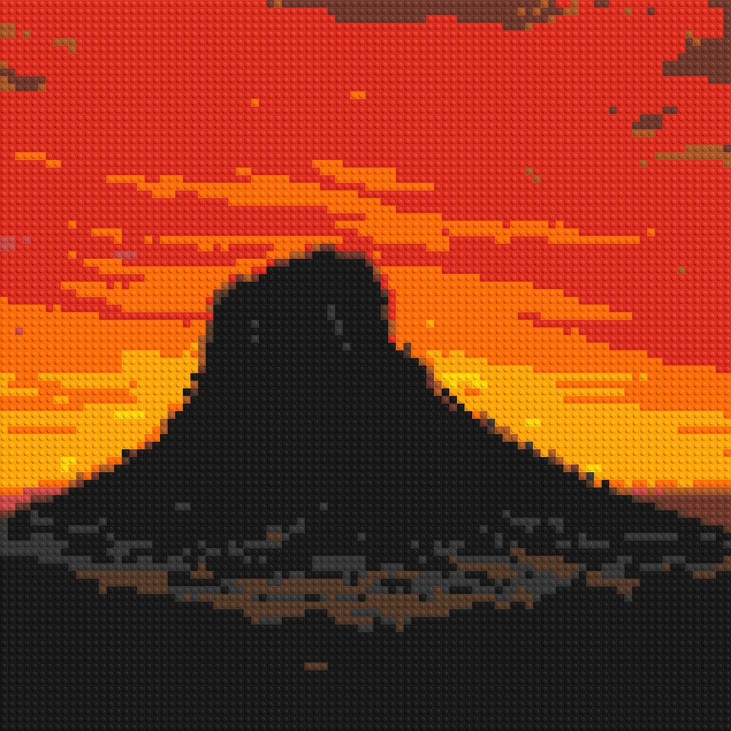 Arizona Landscape #3 - Brick Art Mosaic Kit