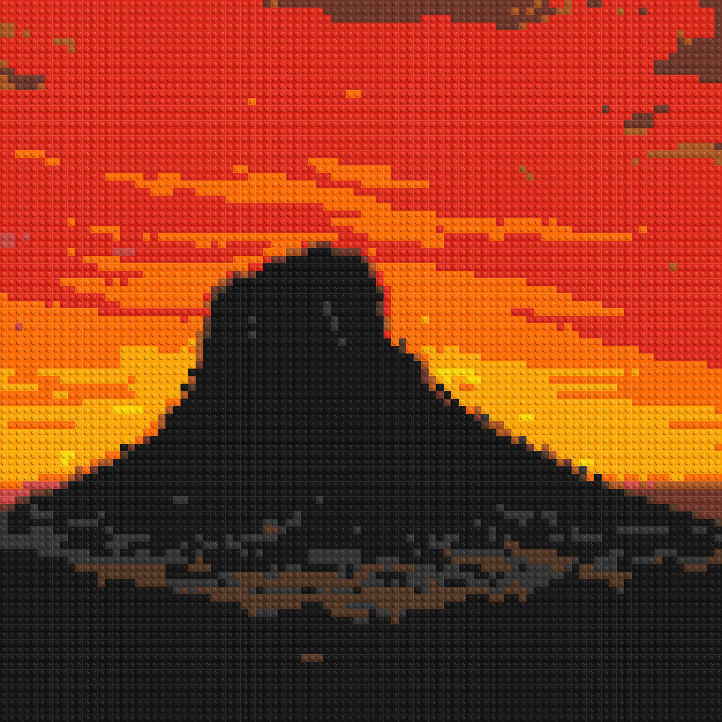 Arizona Landscape #3 - Brick Art Mosaic Kit