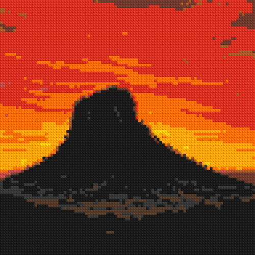Arizona Landscape #3 - Brick Art Mosaic Kit