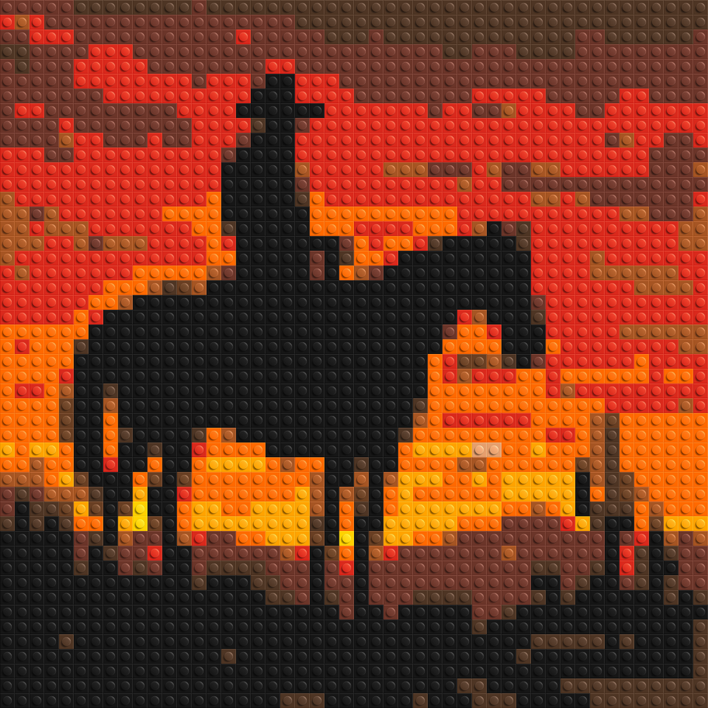 Cowboy - Brick Art Mosaic Kit