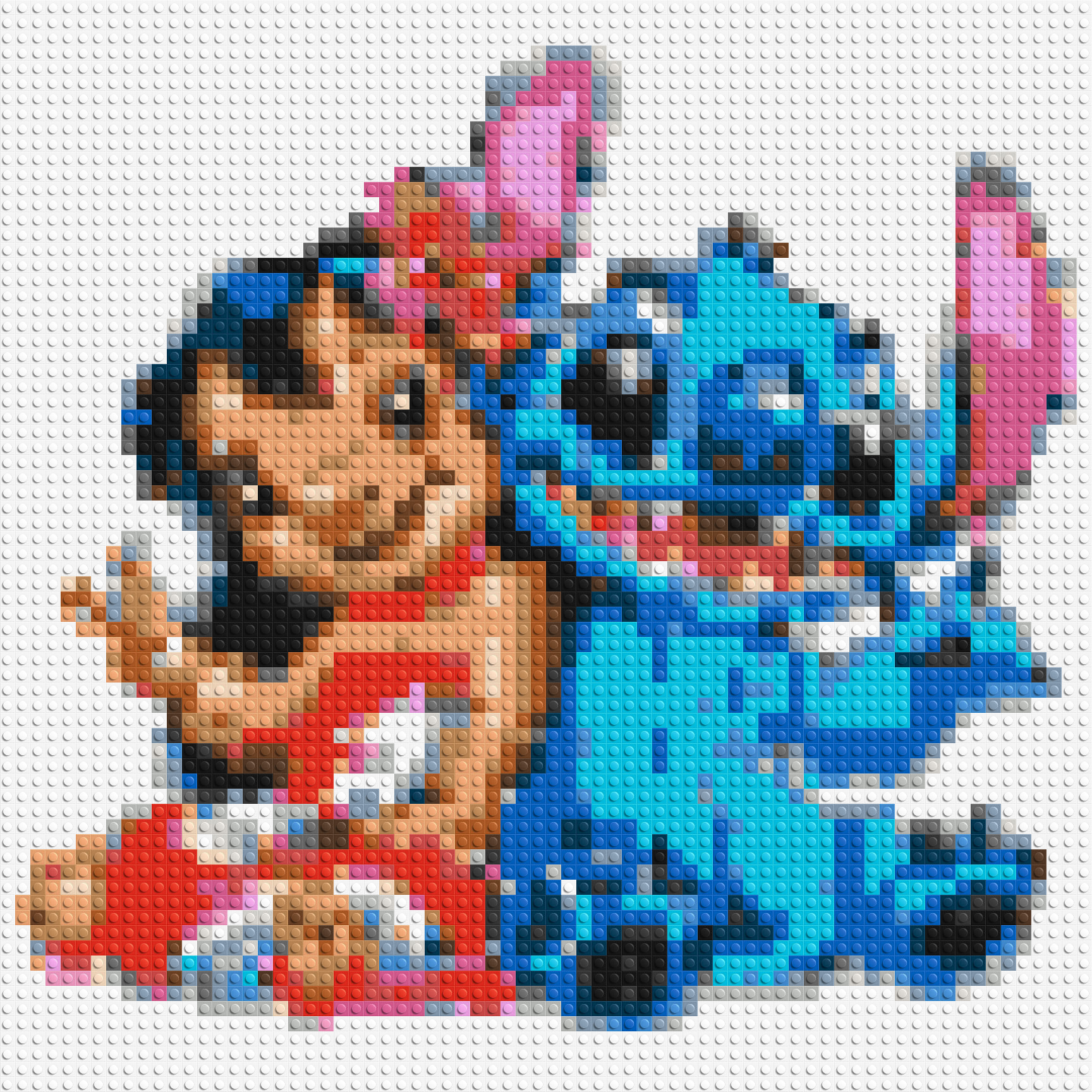 Lilo & Stitch - Brick Art Mosaic Kit
