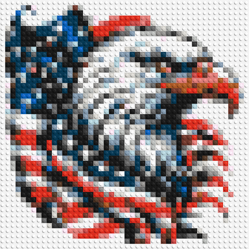 Bald Eagle - Brick Art Mosaic Kit