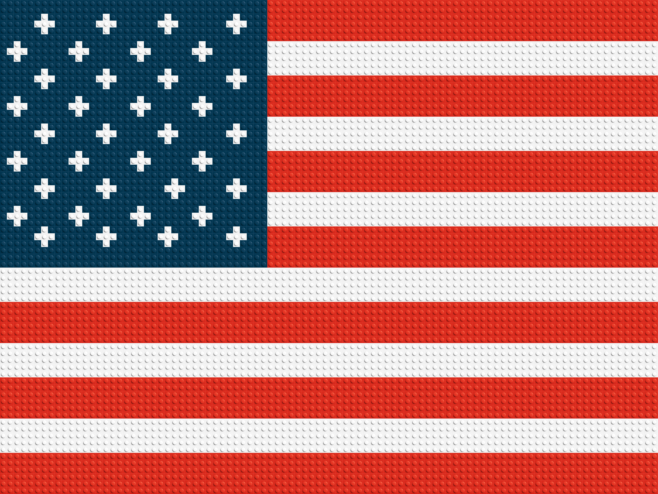 American Flag - Brick Art Mosaic Kit