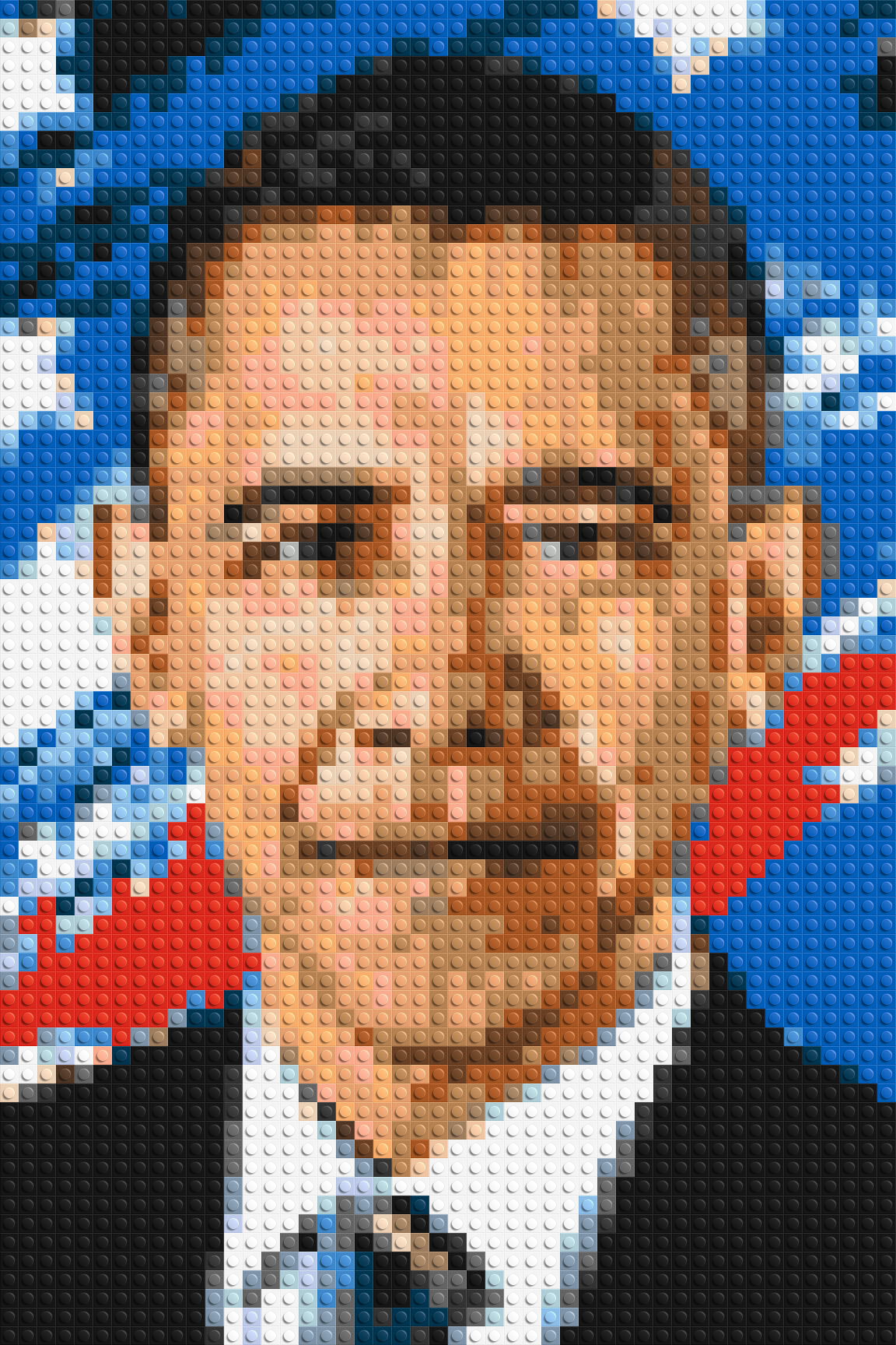 Barack Obama - Brick Art Mosaic Kit