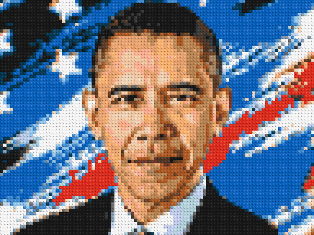 Barack Obama - Brick Art Mosaic Kit