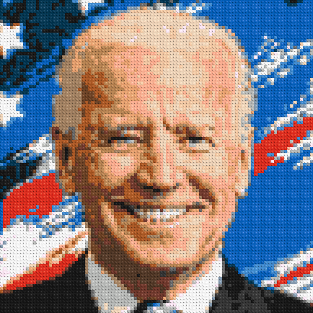 Joe Biden - Brick Art Mosaic Kit