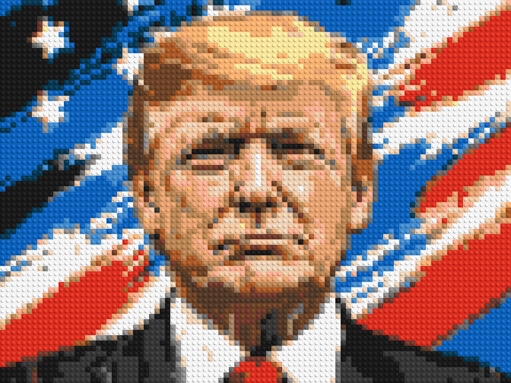 Donald Trump - Brick Art Mosaic Kit