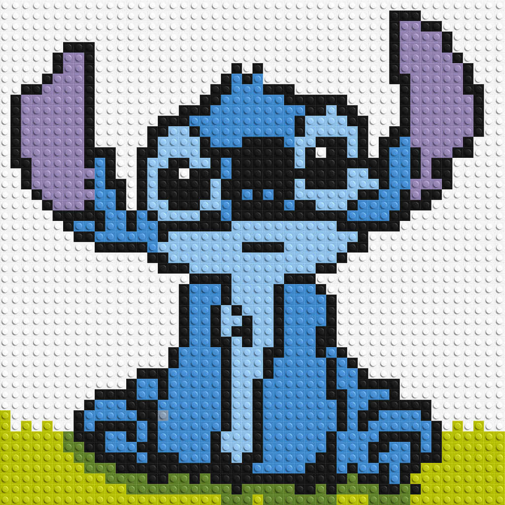 Stitch - Brick Art Mosaic Kit