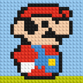 Mario #3 - Brick Art Mosaic Kit
