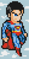 Superman - Brick Art Mosaic Kit