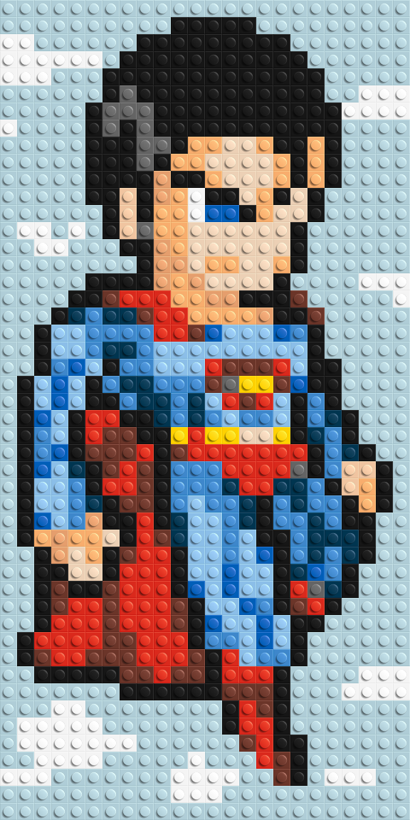 Superman - Brick Art Mosaic Kit