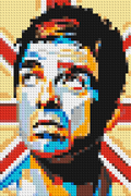 Noel Gallagher (Oasis) - Brick Art Mosaic Kit