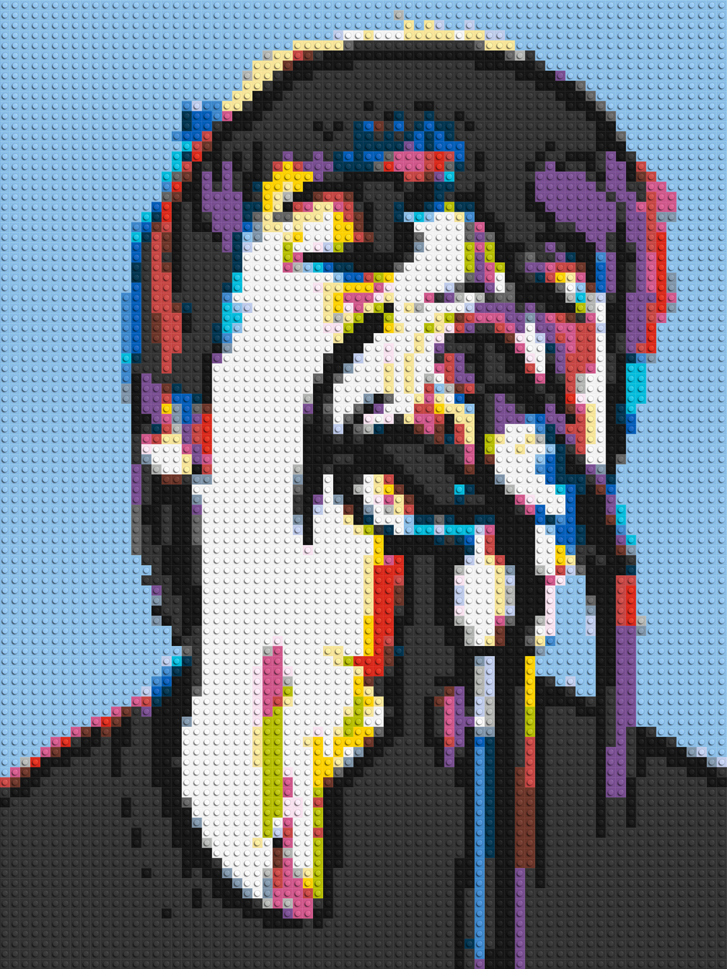 Liam Gallagher (Oasis) - Brick Art Mosaic Kit