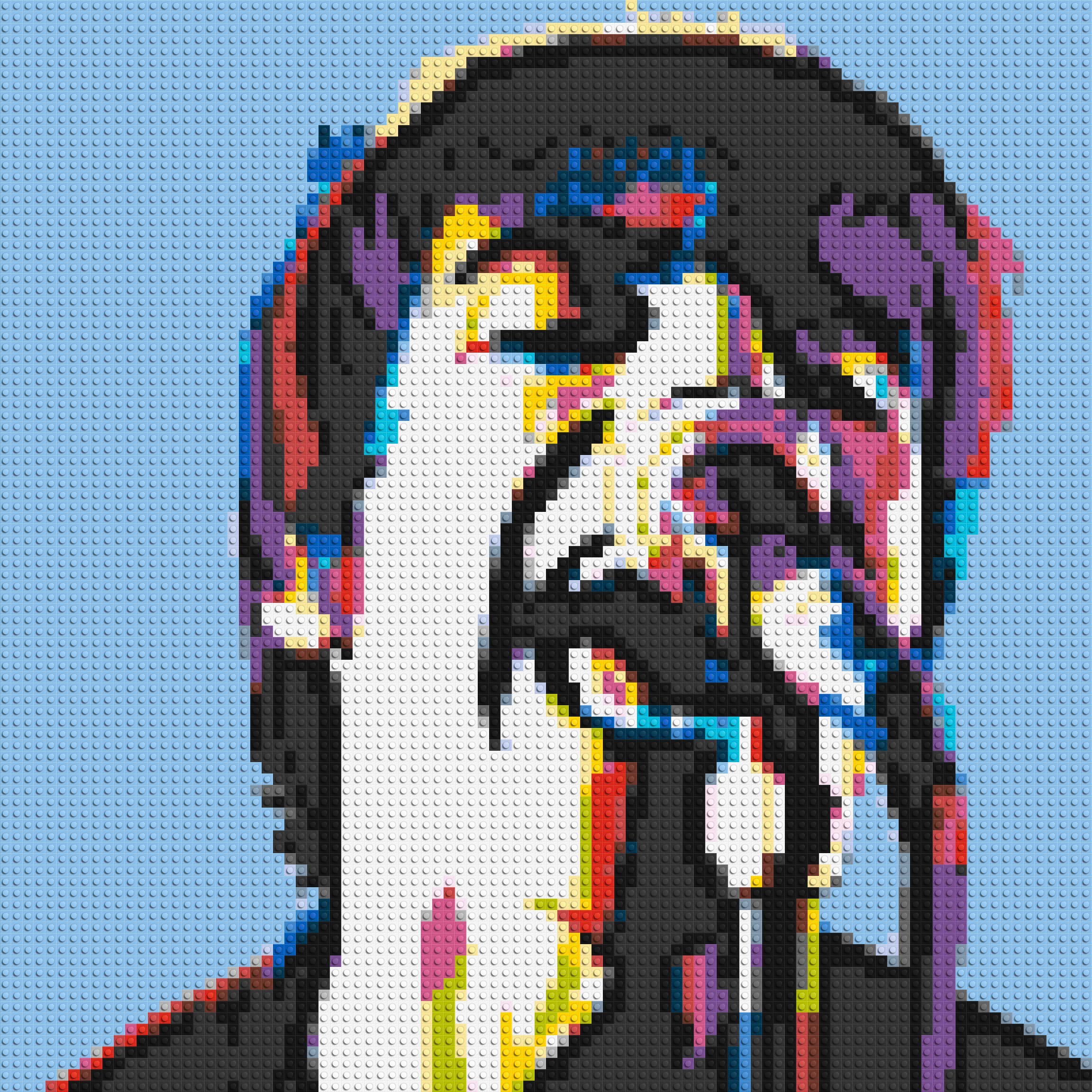 Liam Gallagher (Oasis) - Brick Art Mosaic Kit