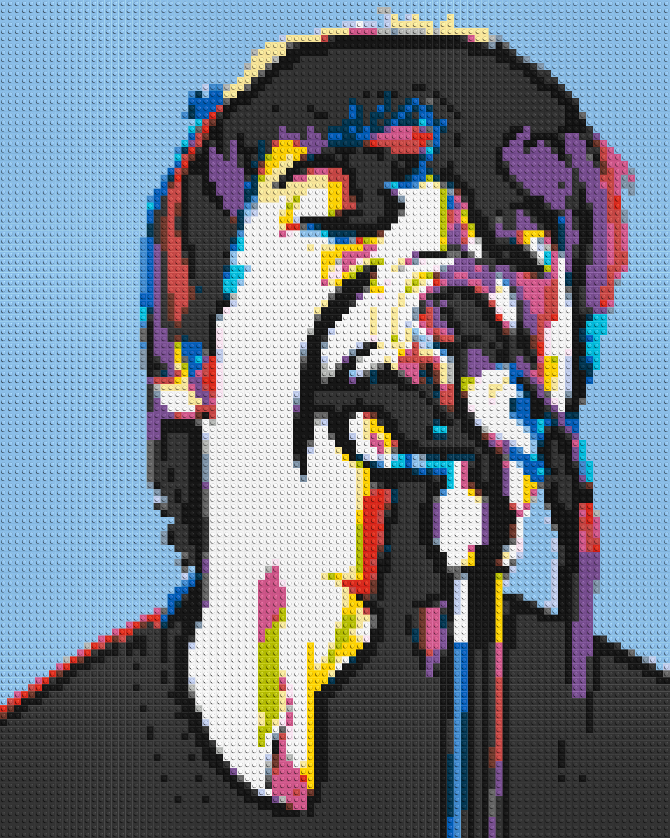 Liam Gallagher (Oasis) - Brick Art Mosaic Kit