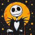 Jack Skellington - Brick Art Mosaic Kit