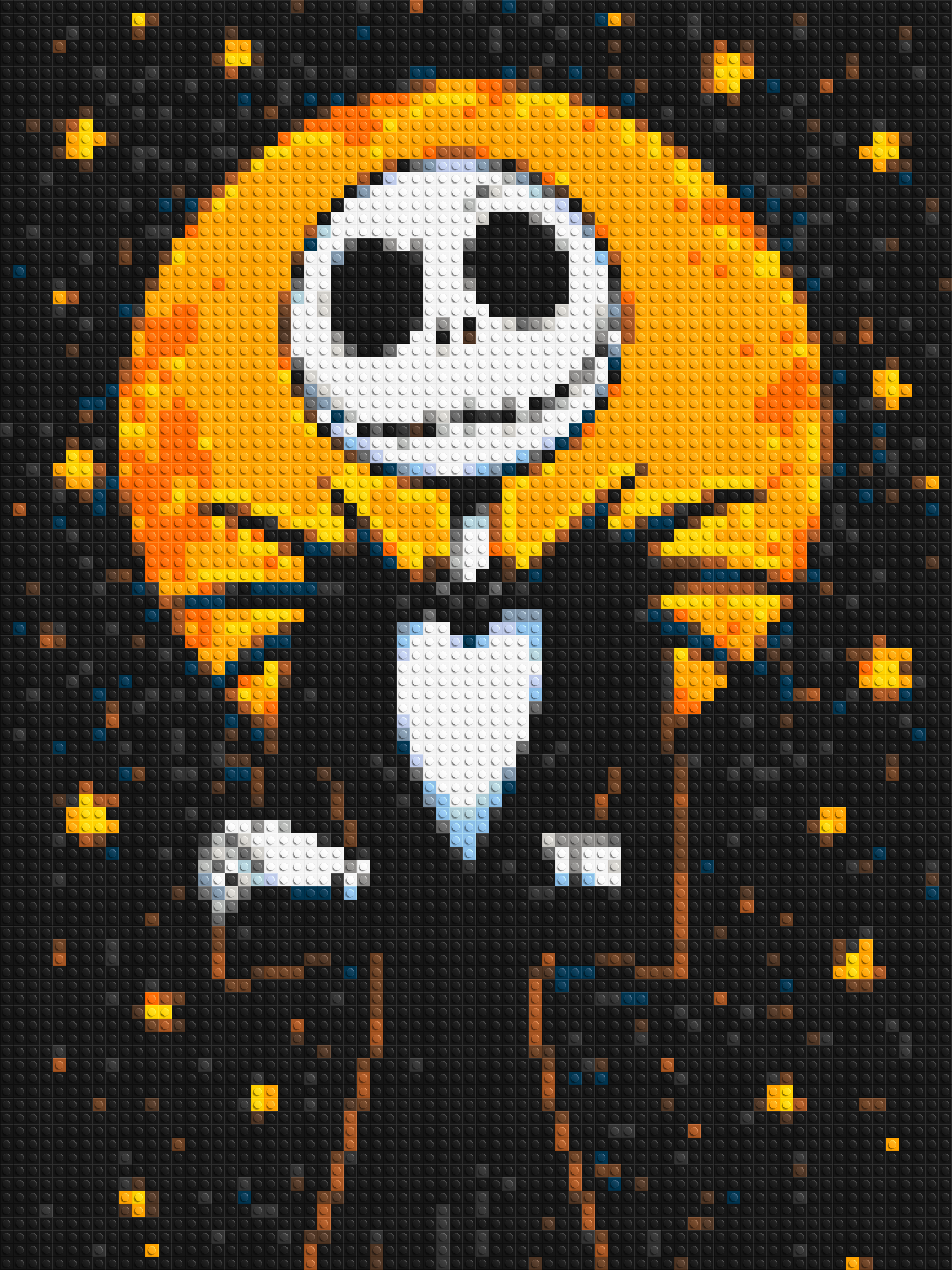 Jack Skellington - Brick Art Mosaic Kit