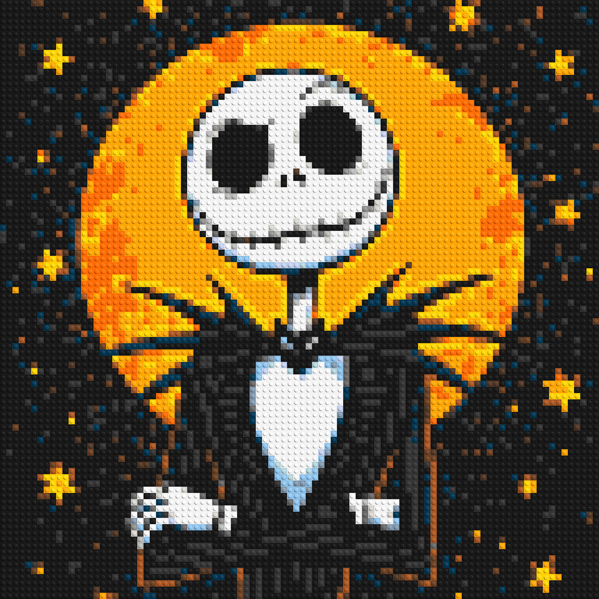 Jack Skellington - Brick Art Mosaic Kit