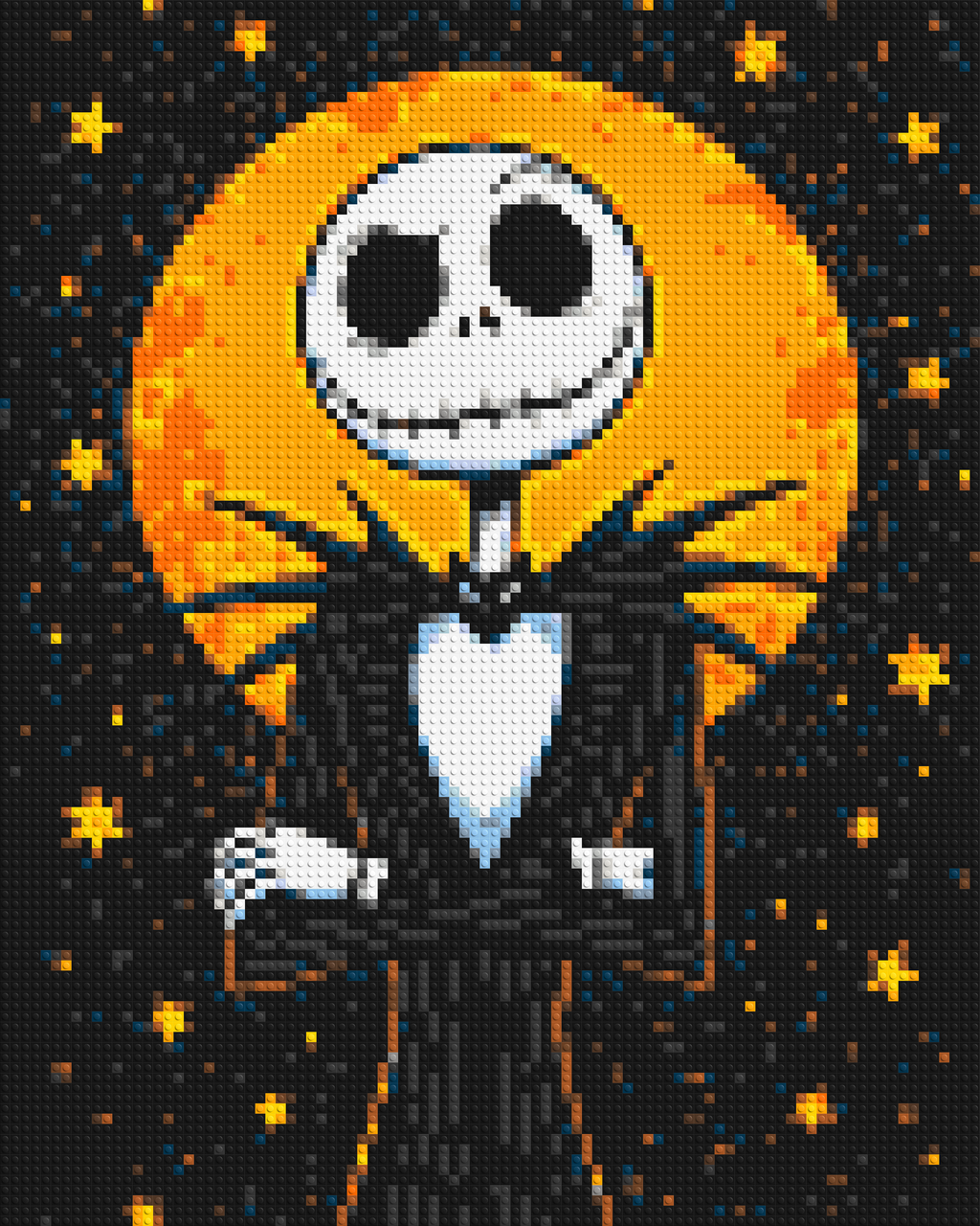 Jack Skellington - Brick Art Mosaic Kit