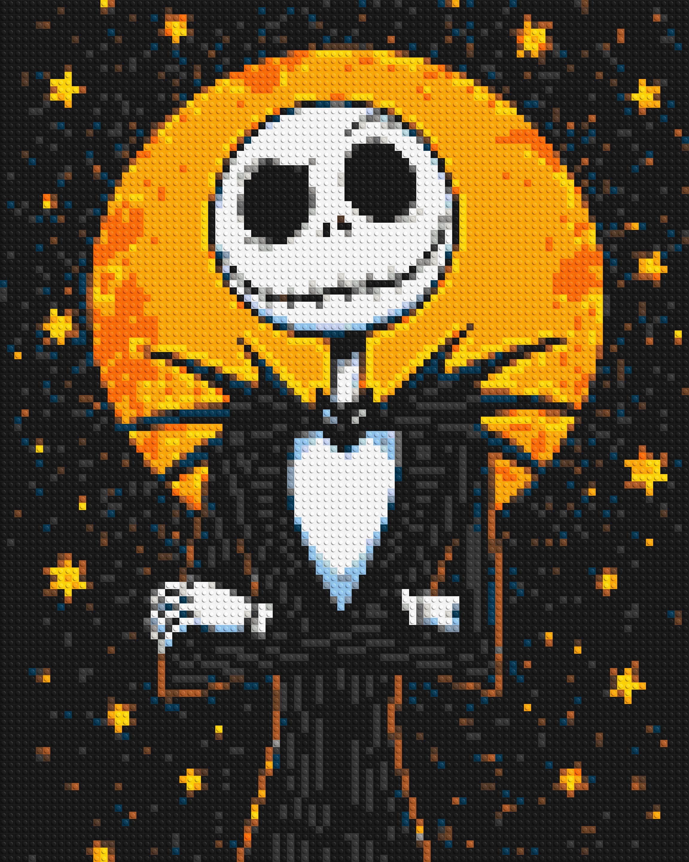 Jack Skellington - Brick Art Mosaic Kit