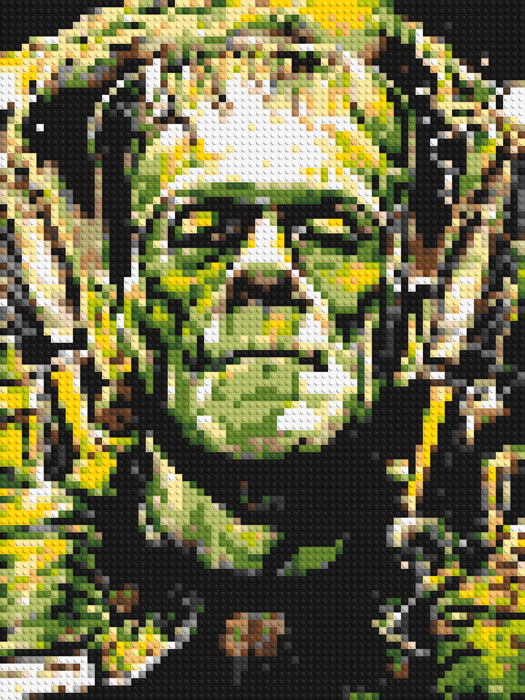 Frankenstein (Boris Karloff) - Brick Art Mosaic Kit