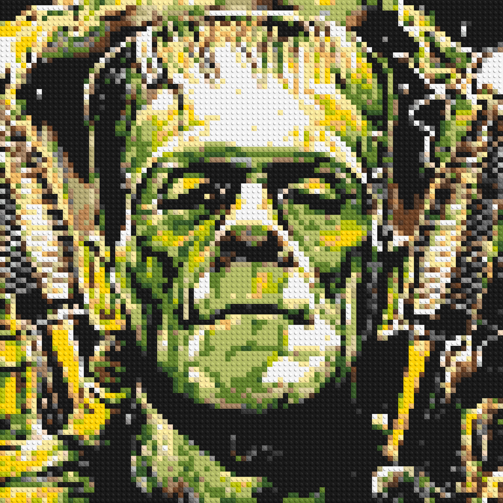 Frankenstein (Boris Karloff) - Brick Art Mosaic Kit