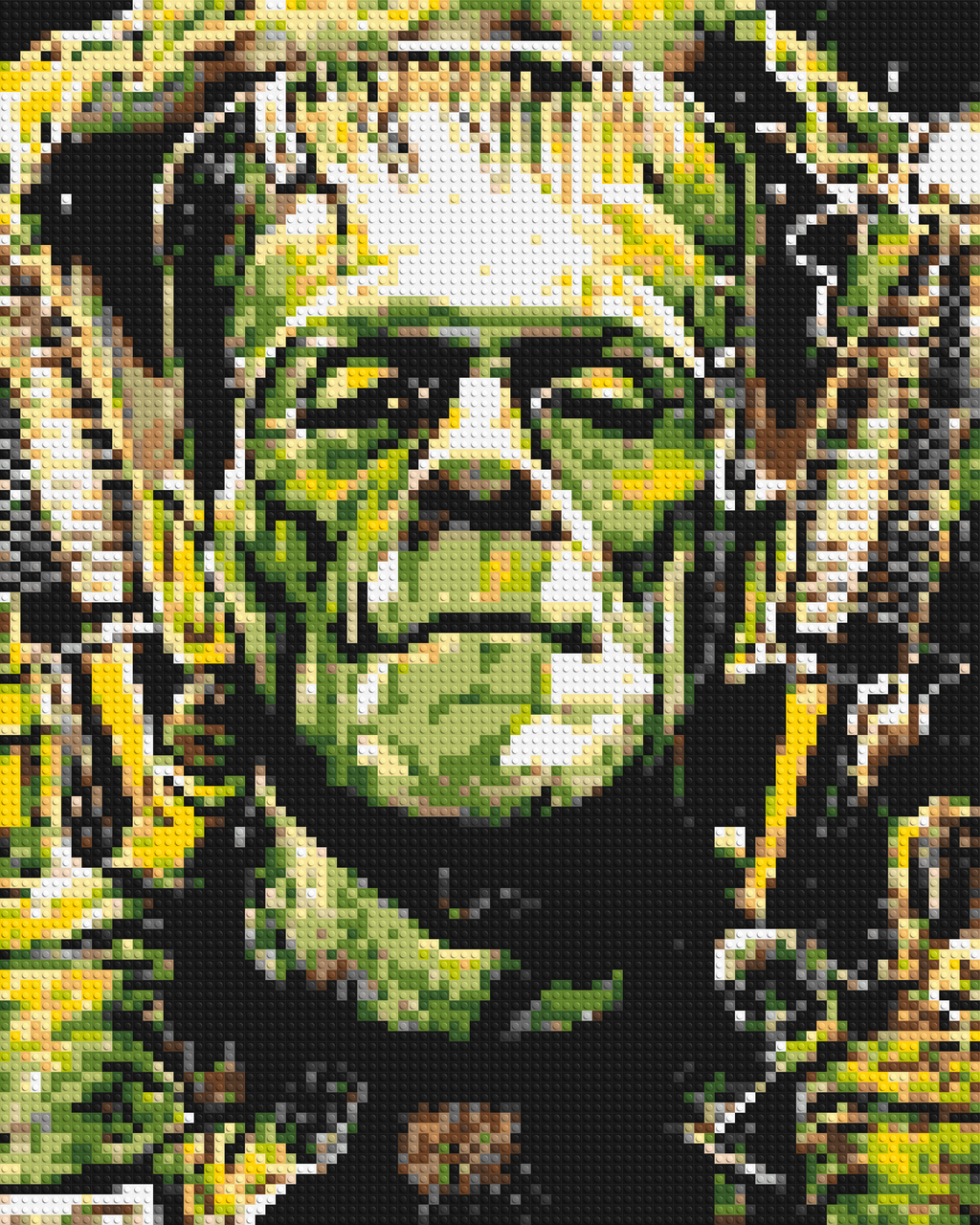 Frankenstein (Boris Karloff) - Brick Art Mosaic Kit