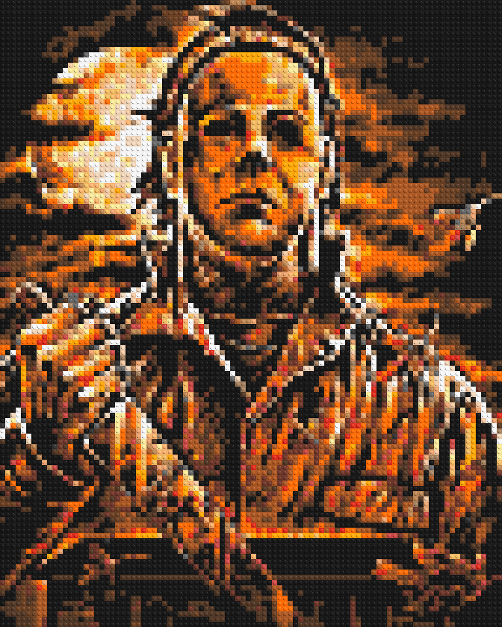 Michael Myers (Halloween) - Brick Art Mosaic Kit
