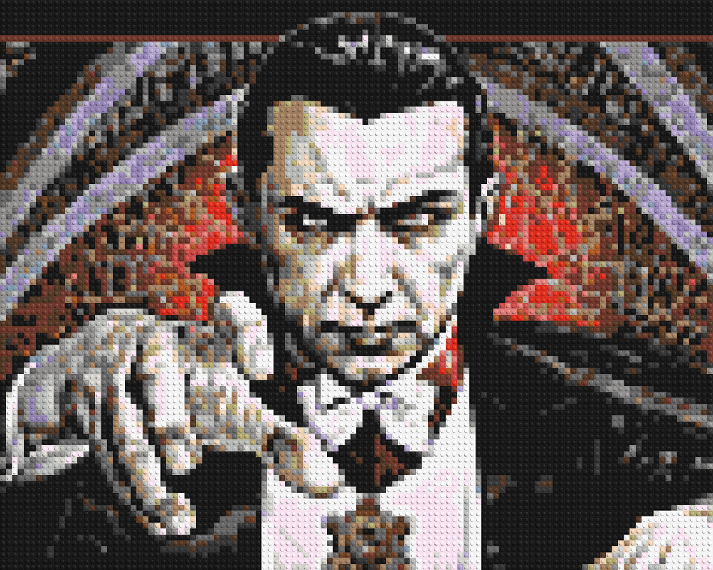 Dracula (Bela Lugosi) - Brick Art Mosaic Kit