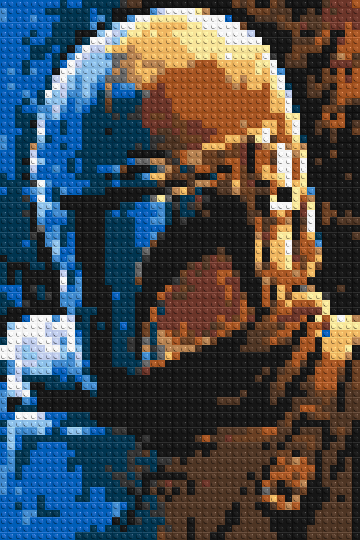 Din Djarin Star Wars - Brick Art Mosaic Kit