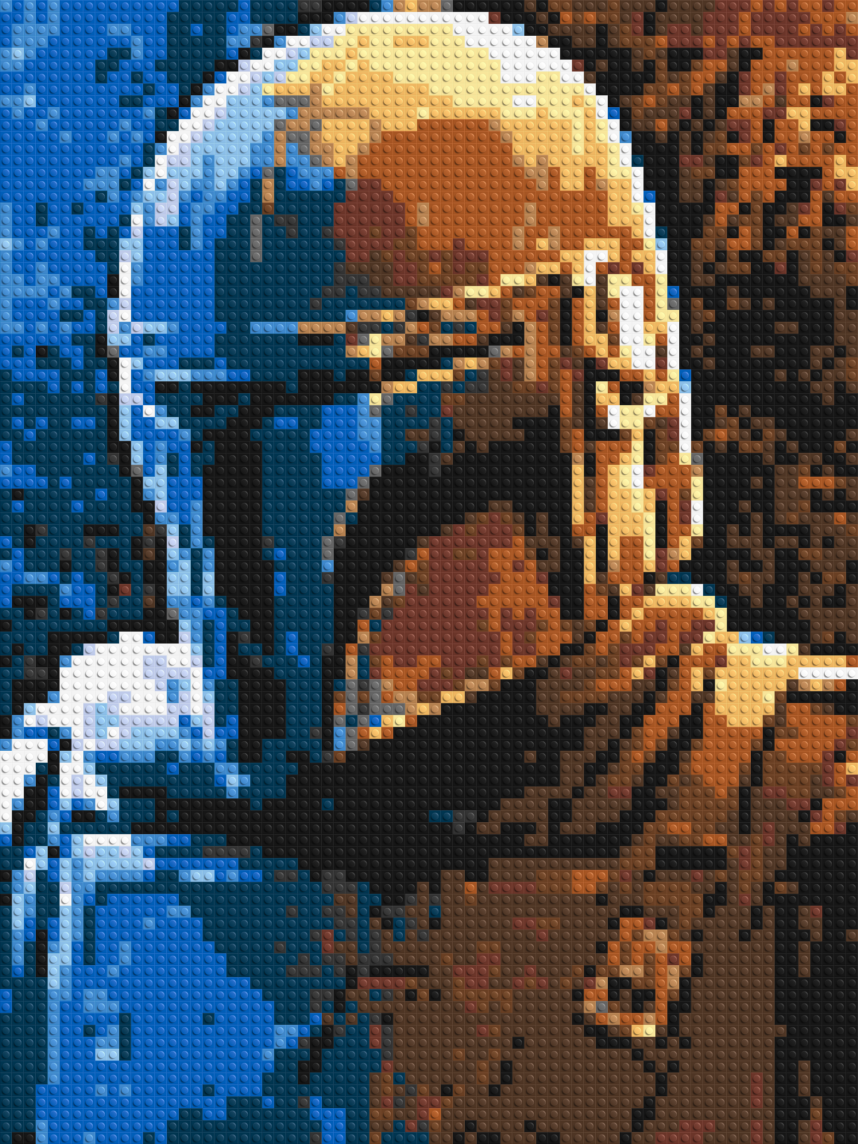 Din Djarin Star Wars - Brick Art Mosaic Kit