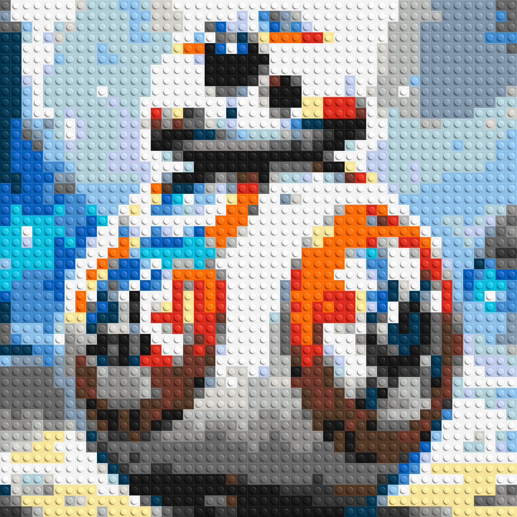 BB-8 - Star Wars - Brick Art Mosaic Kit