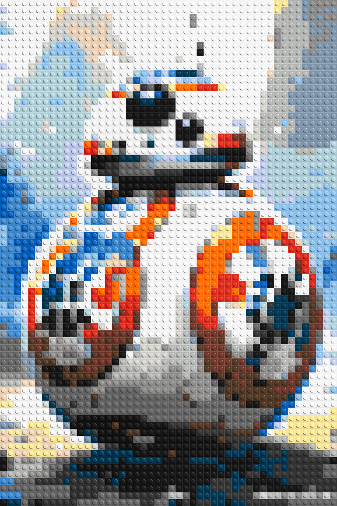 BB-8 - Star Wars - Brick Art Mosaic Kit