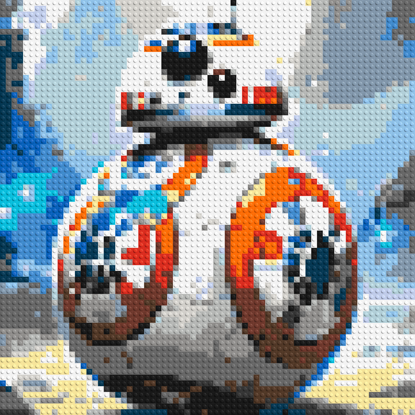 BB-8 - Star Wars - Brick Art Mosaic Kit