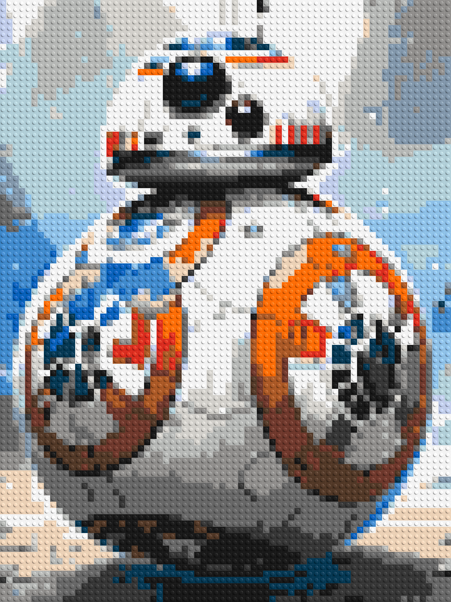 BB-8 - Star Wars - Brick Art Mosaic Kit