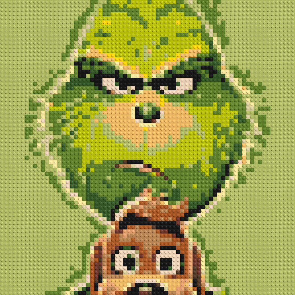 How the Grinch Stole Christmas Animated  - Brick Art Mosaic Kit
