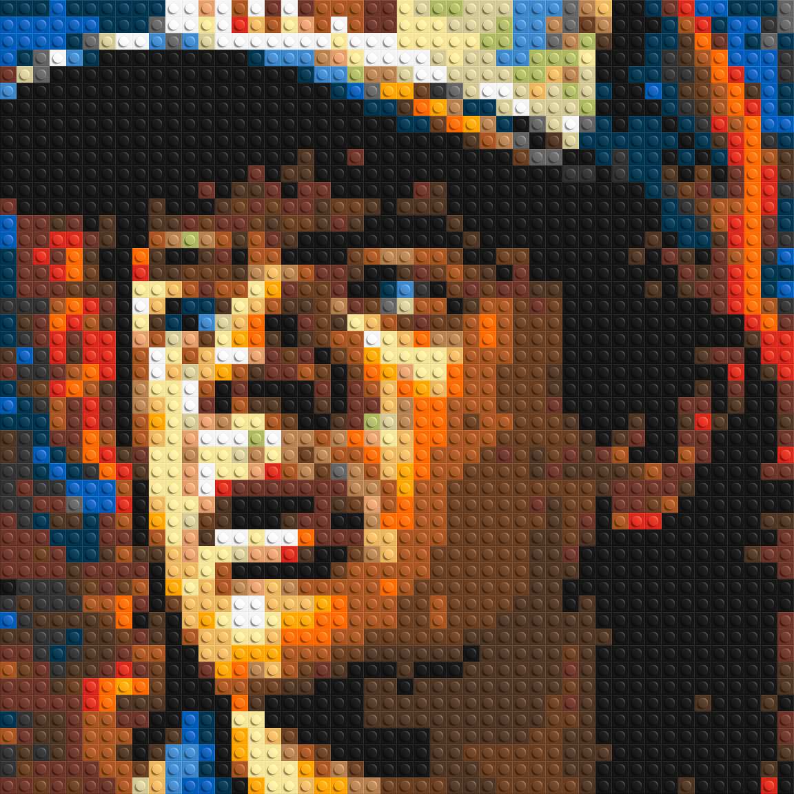 Dustin Henderson - Stranger Things - Brick Art Mosaic Kit
