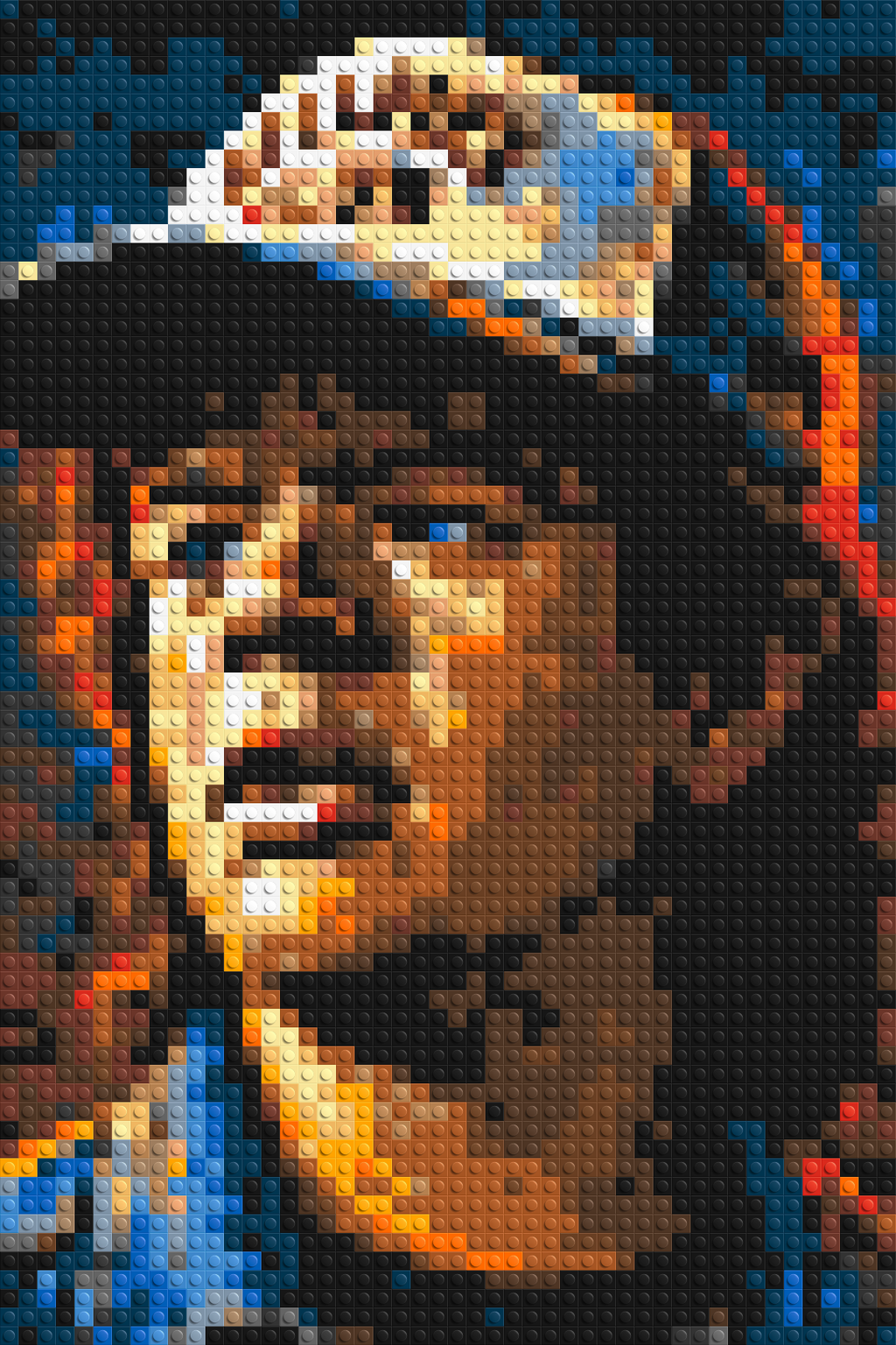 Dustin Henderson - Stranger Things - Brick Art Mosaic Kit