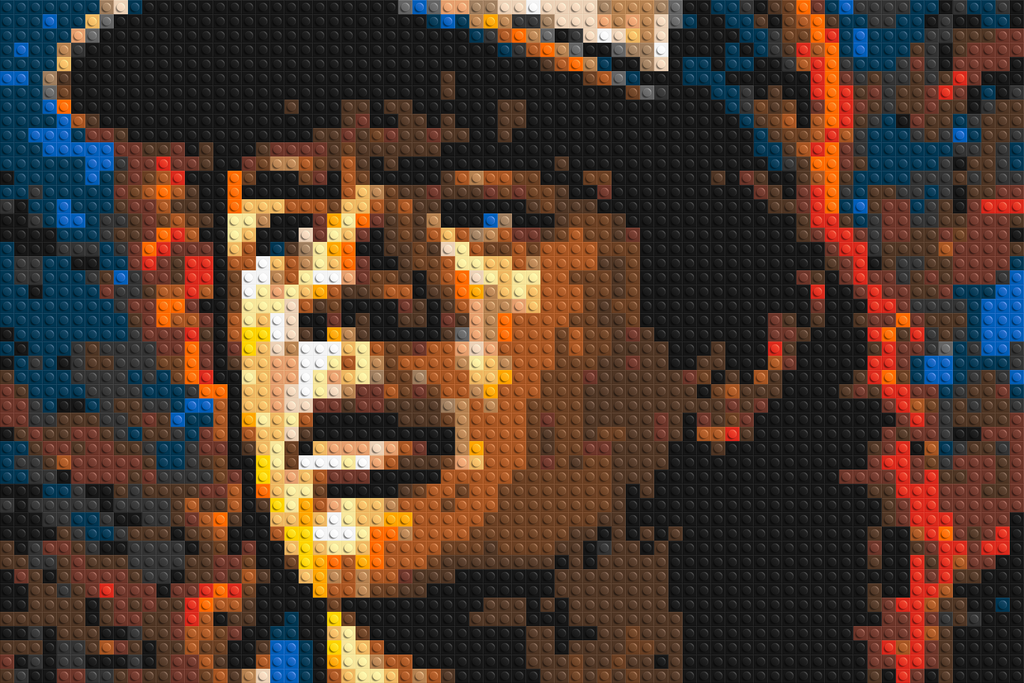 Dustin Henderson - Stranger Things - Brick Art Mosaic Kit