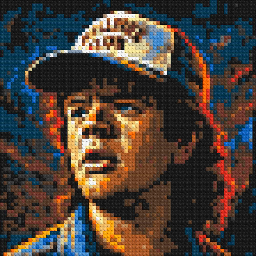 Dustin Henderson - Stranger Things - Brick Art Mosaic Kit