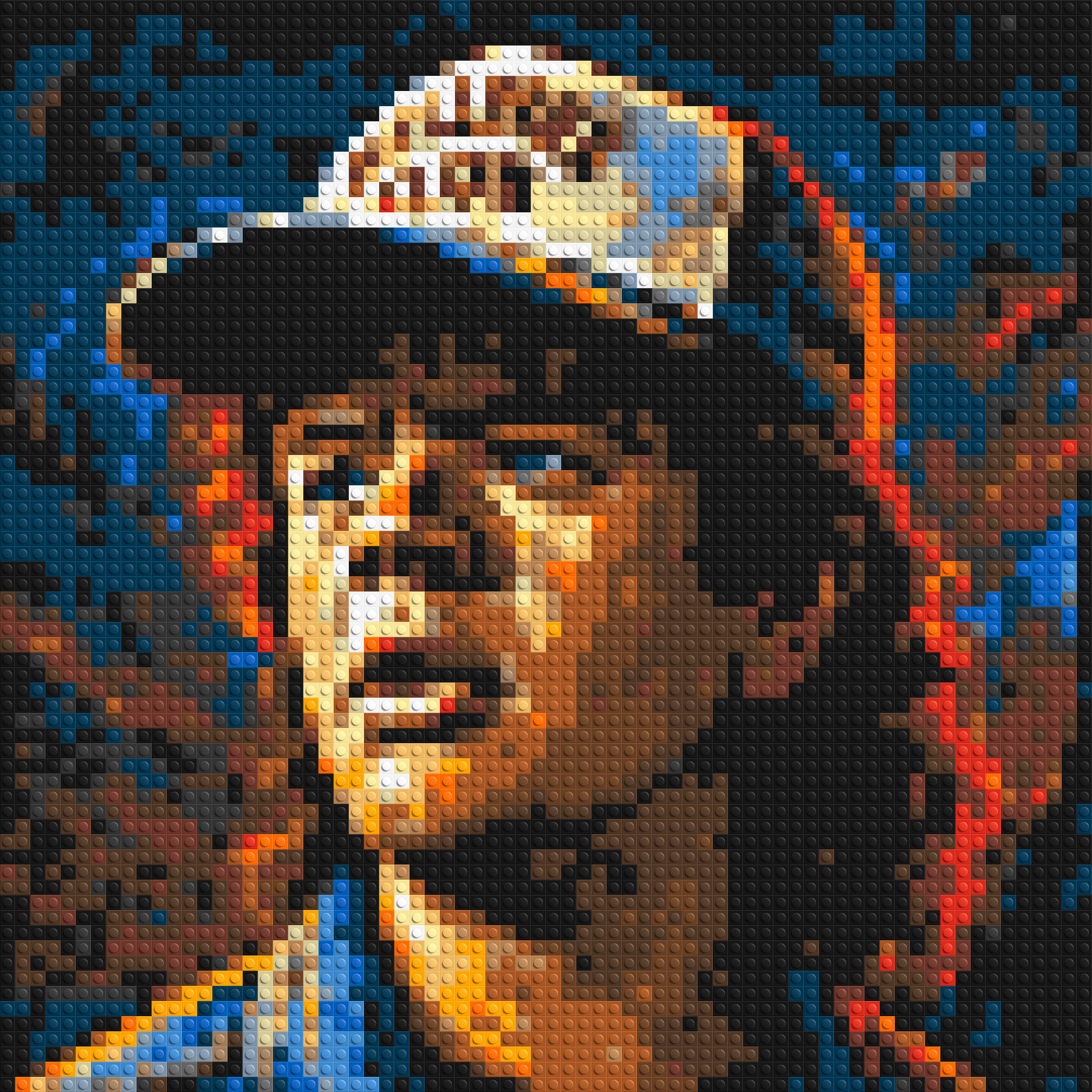 Dustin Henderson - Stranger Things - Brick Art Mosaic Kit