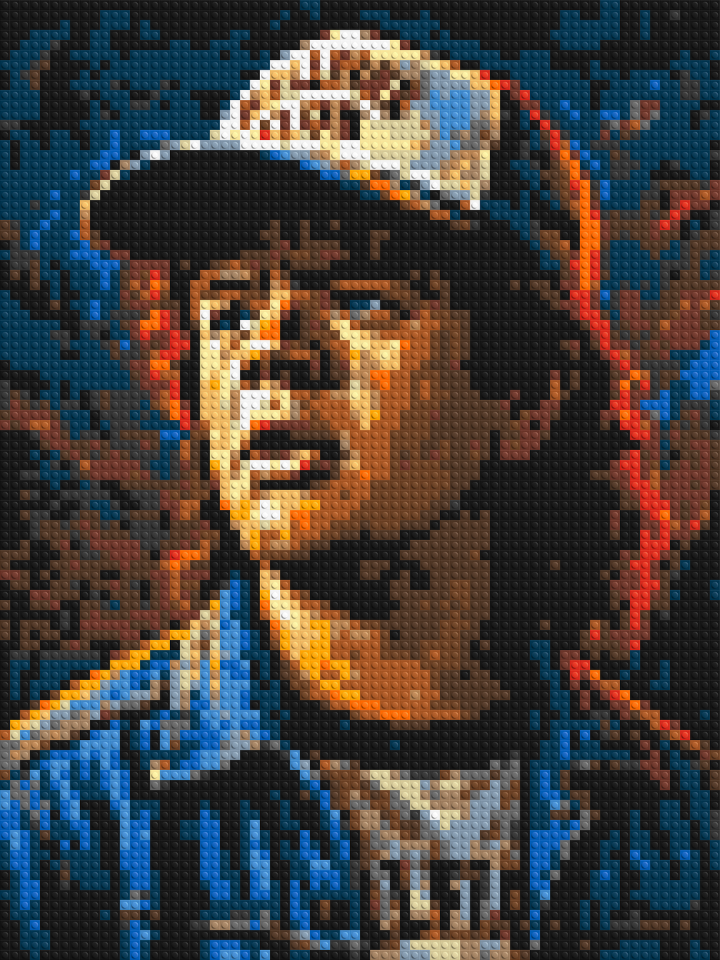 Dustin Henderson - Stranger Things - Brick Art Mosaic Kit