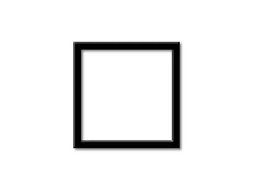 Aluminum Frame - suitable for brick mosaics using 24x24 studs baseplates
